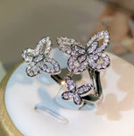 925 Sterling Silver Butterfly Ring