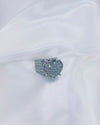 Iced Out Enlightened Heart Ring with Diamond Quality Stimulant