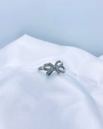 925 Sterling Silver Classic Bow Ring