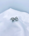 925 Sterling Silver Classic Bow Ring