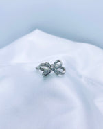 925 Sterling Silver Classic Bow Ring